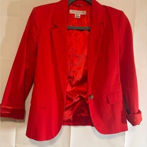French Connection Bold Red Blazer